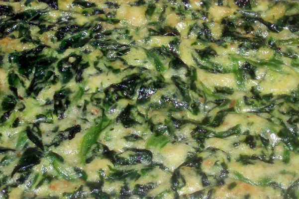 Frittata al forno con ricotta e spinaci